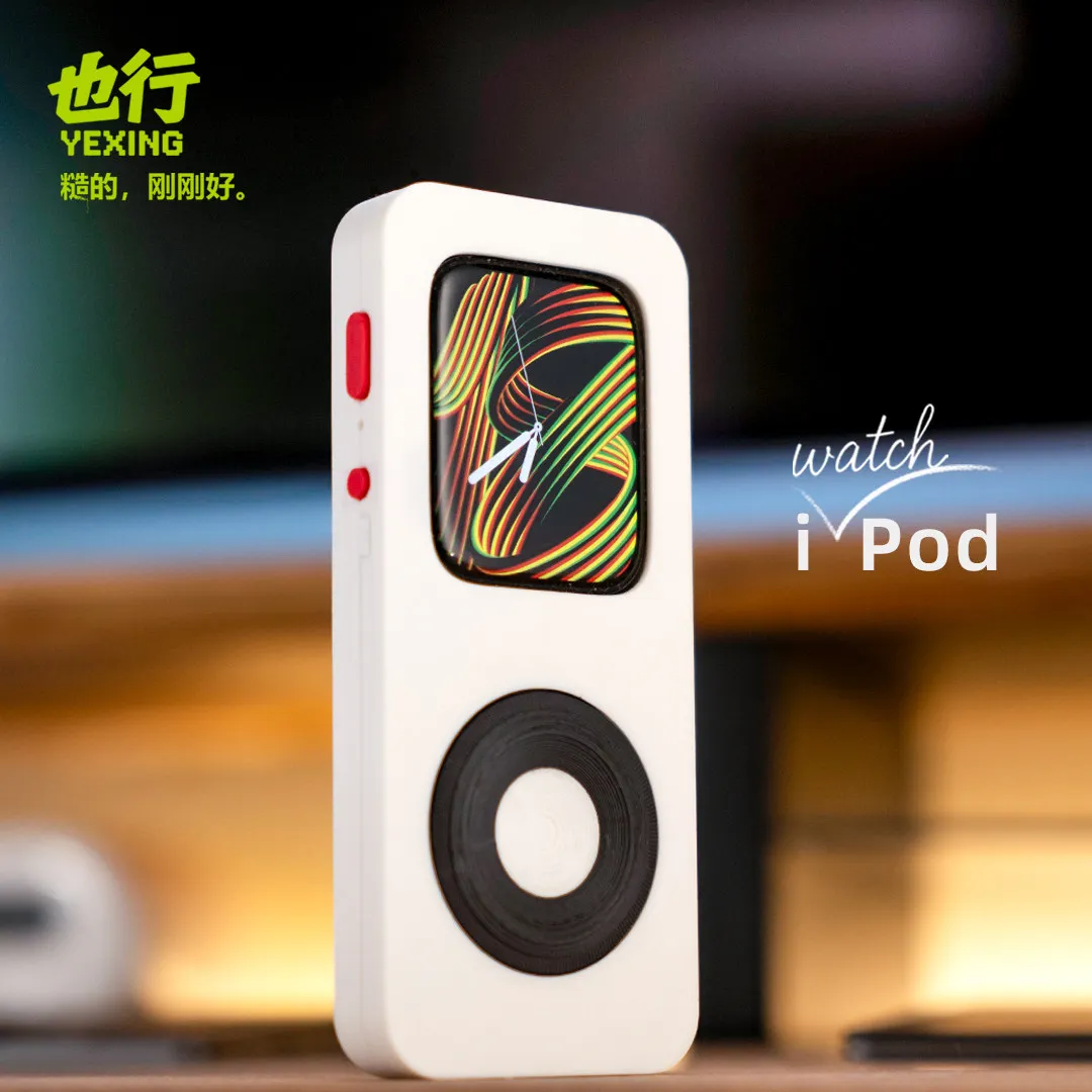 iwatchpod TinyPod 3D Printed Protective Case for Apple Watch 9 8 7 6 5 4 3 2 SE Case 40mm 41mm 42mm 44mm 45mm 46mm Accessories