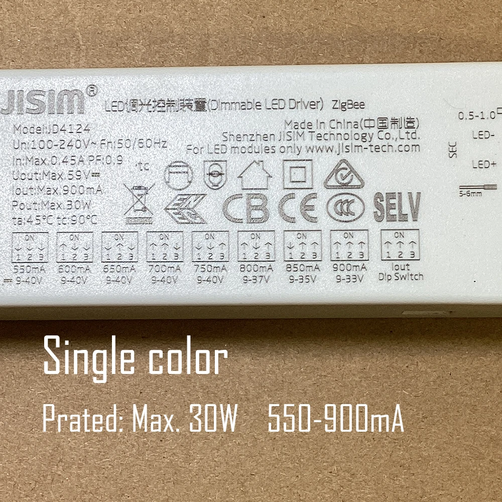 100‑240V Zigbee Smart LED Driver Controller 12W 30W 40W Compatible Alexa Google Home Smart Life Tuya Smart For LED Lighting