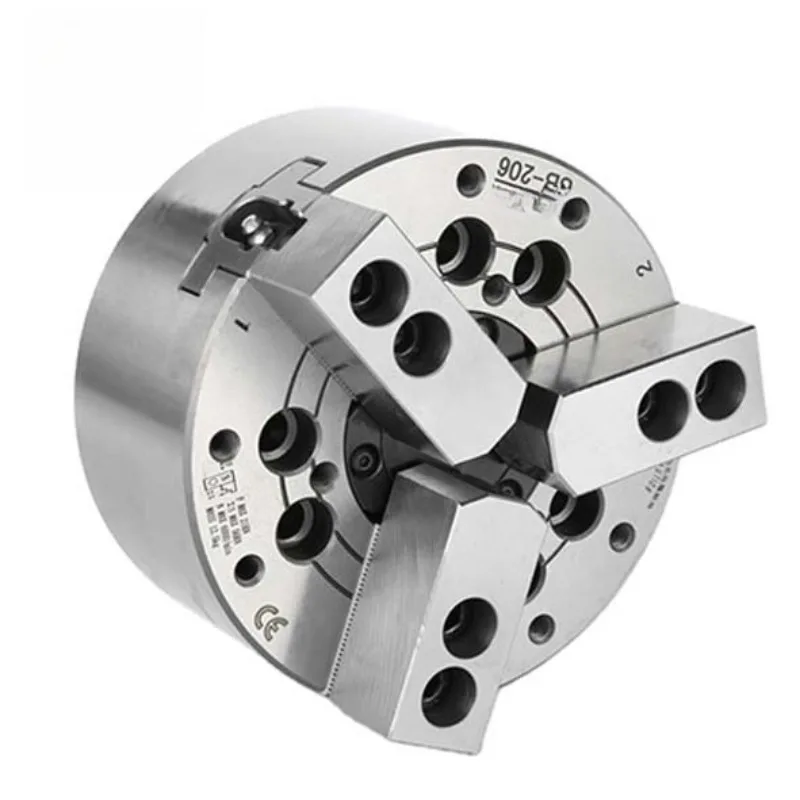 

Hydraul Chuck 8 Inches Steel 3 Jaw High Speed Hollow Power Chuck Hydraulic Power Lathe Chuck