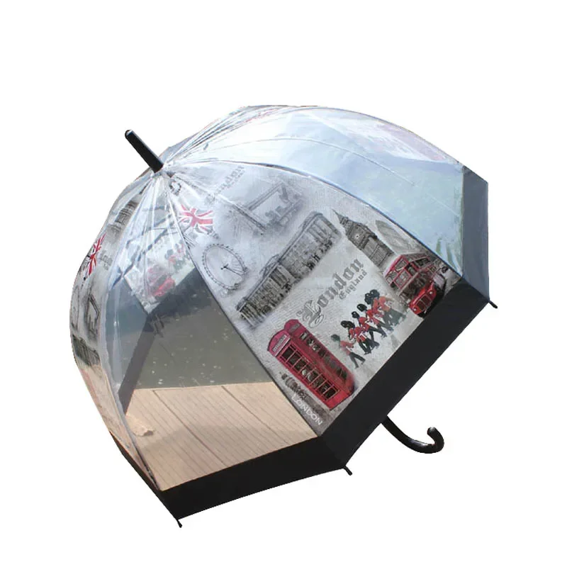 Large Size Umbrella Automatic Designer Maxi Transparent Umbrella Windproof Woman Beach