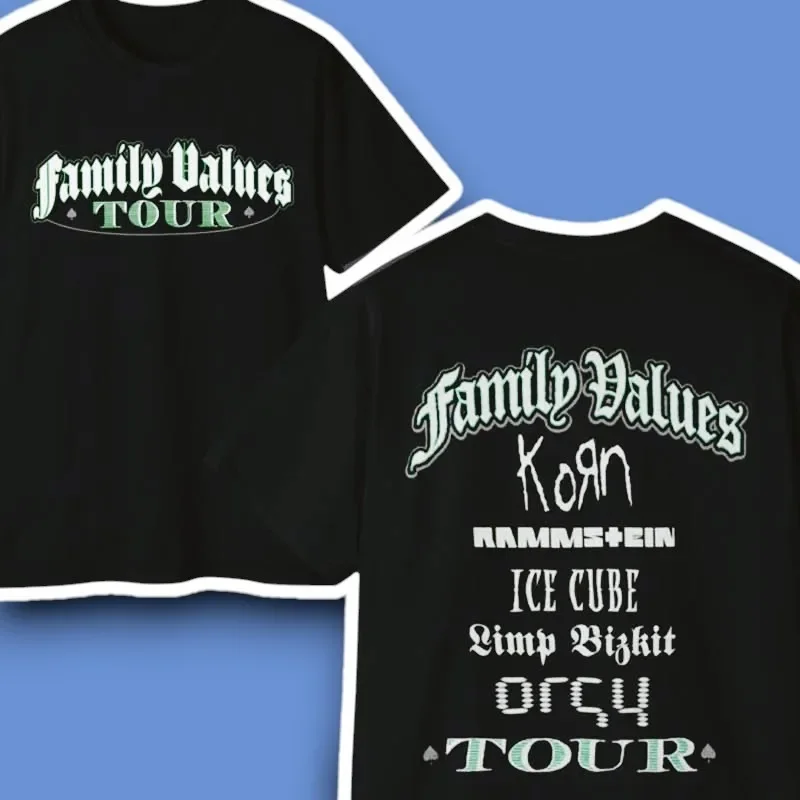 Premium Quality Korn Family Values Tour 1998 Retro Unisex T-Shirt All Size S-5XL
