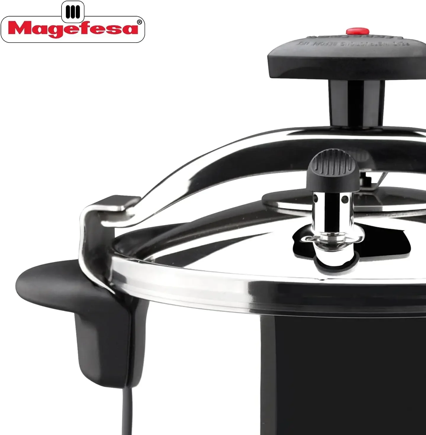 Star Quick Easy To Use Pressure Cooker, 18/10 Stainless Steel, Suitable for induction. Thermodiffusion bottom, 3 Security System