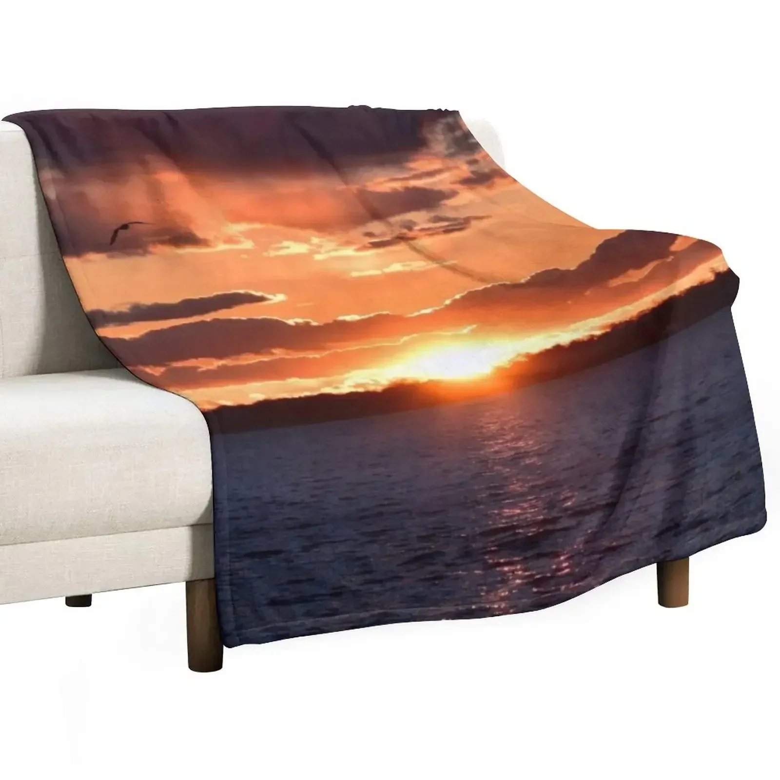 

Happy ThanksGiving Eve Throw Blanket Bed linens Summer Beddings Thin Blankets