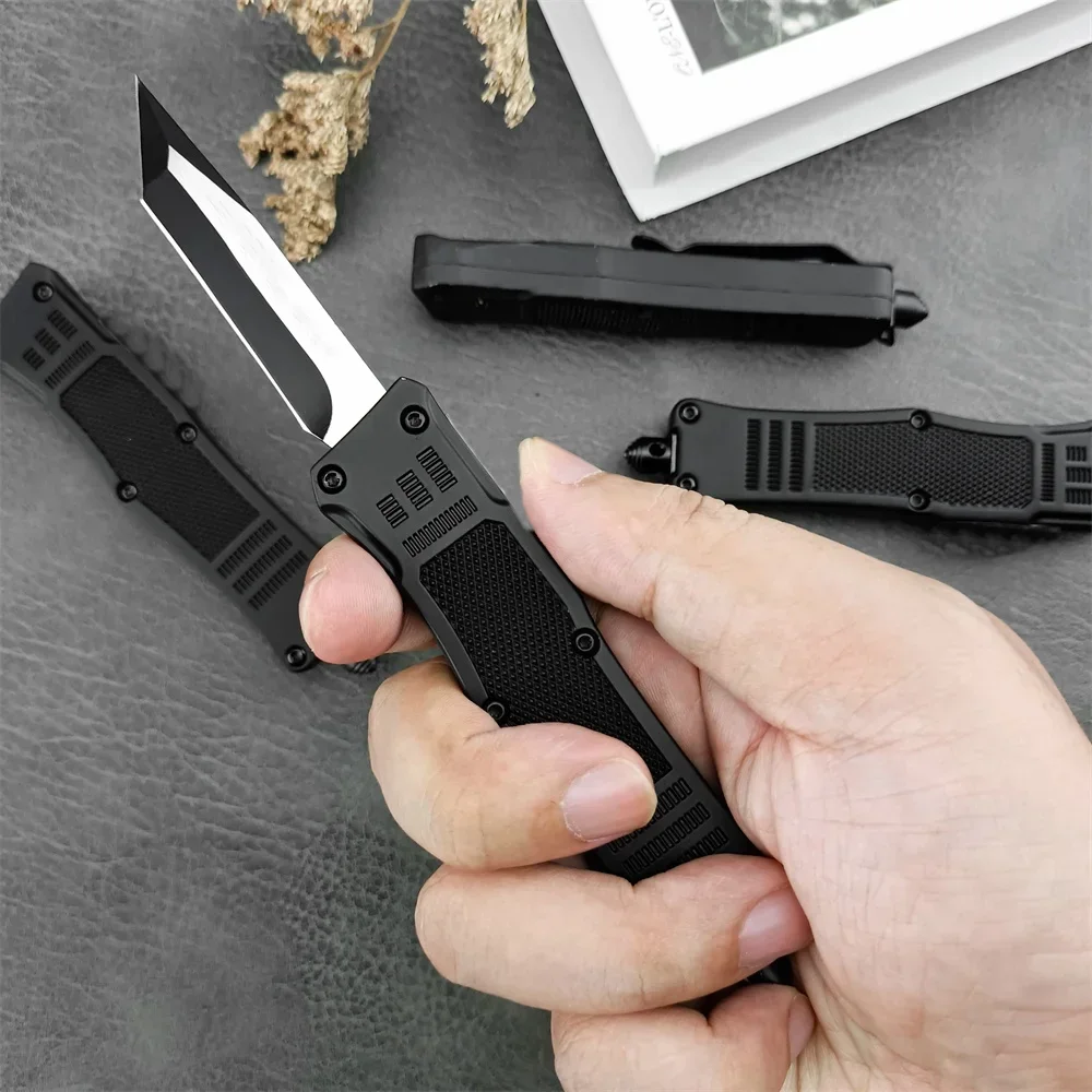 MICR 616t Combat Troo Pocket Knife 440C Blade Zinc Alloy Handle Tactical Gear Multi Knives Outdoor Camping Hunting EDC Tools