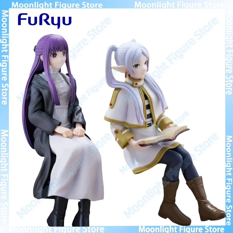 

In Stock FuRyu Fern Frieren Instant Noodles Desktop Cute Ornaments Dolls Anime Action Figure Toy Gift Model Collection