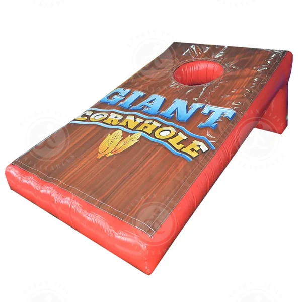 

Giant Inflatable Cornhole Boards Inflatable Corn Hole Game Inflatable Baseball Corn Hole for Team Building