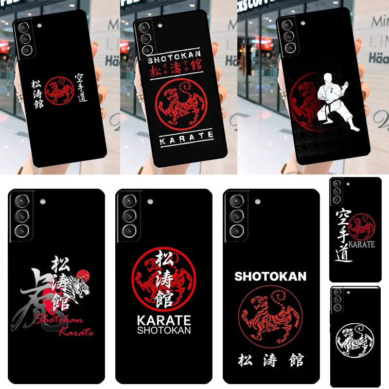 Shotokan Karate Symbol Case For Samsung Galaxy S23 Ultra S22 S21 S20 FE S8 S9 S10 Plus Note 10 20 Back Cover Shell