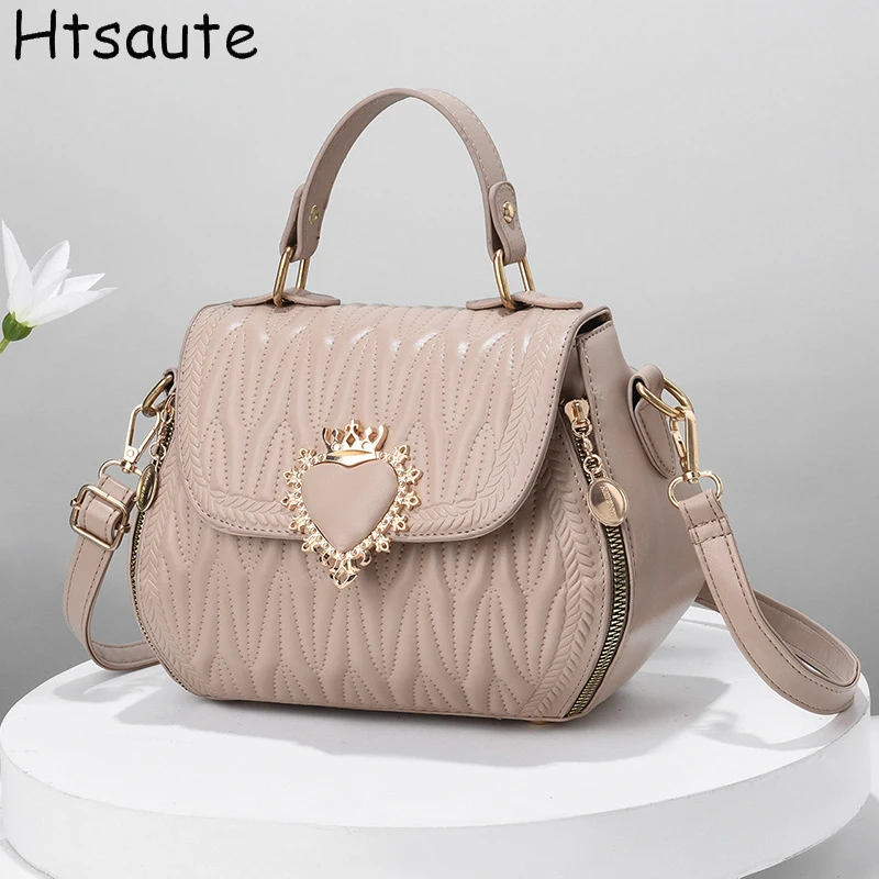 

Fashion Women Crossbody Bag Korean Style Design Handbag Ins Popular Large Capacity Shoulder Bag Multi-functional Small Chain Bag
