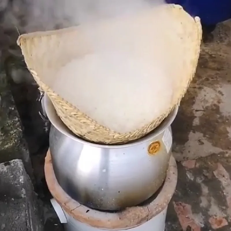 タイのもち米蒸し器、ラオス蒸し器、タイの米粉ロール蒸し器、パイナップルとマンゴーのもち米用のラオス鍋