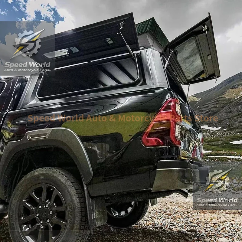 4X4 Accessories Body Kit For Hilu Pickups Galvanized Steel Aluminum Truck Canopy N P300 Compatible