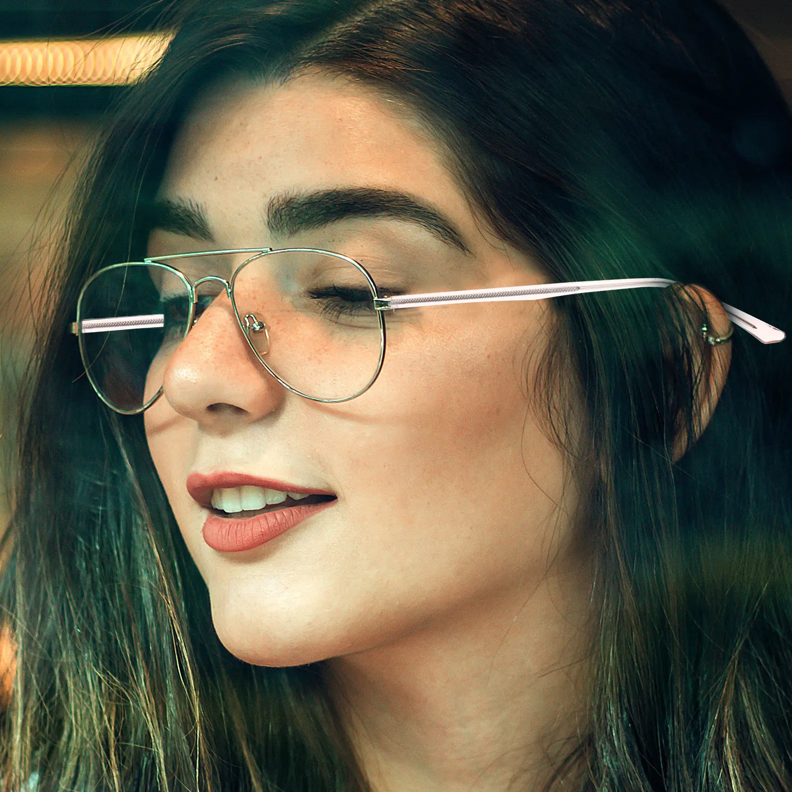 1Pair Eyeglasses Replacement Parts Accessories Stylish Glossy Texture Excellent Workmanship Maximum Detail Attention