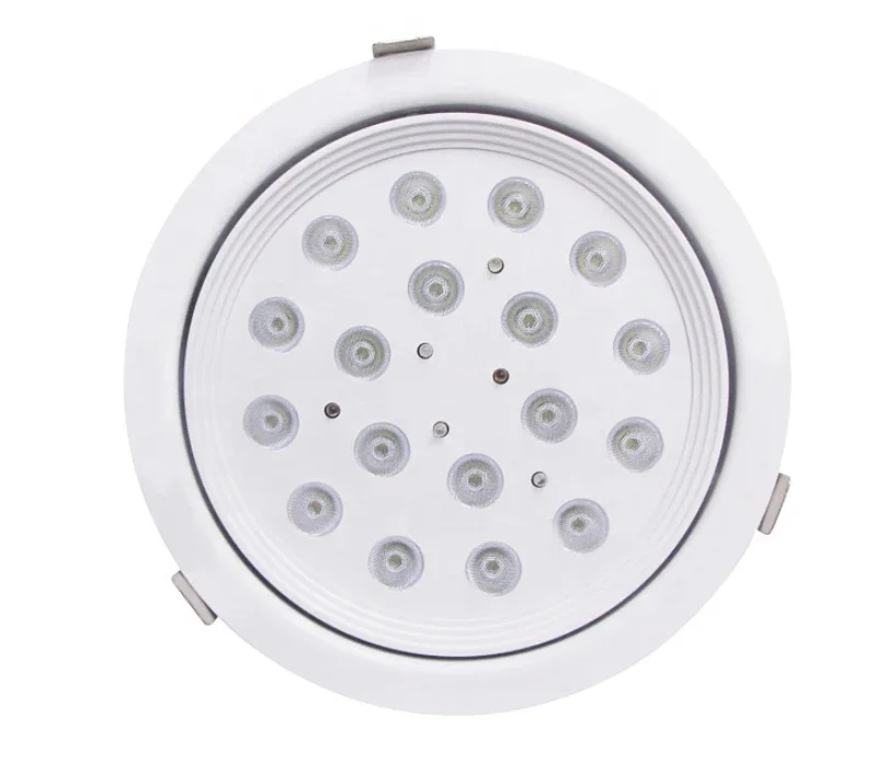 obrotowy reflektor LED Biżuteria Witryna Wyświetlacz Lampa szafkowa Zimna biel 6000K