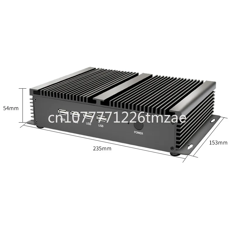 

5 3317U Fanless Industrial Control Machine Mini Industrial Computer Industrial Miniature Small Host Wholesale