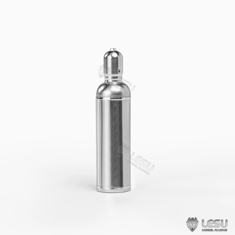 1/14 LESU Rvs Decoratie Tank DIY Model Onderdelen voor RC Hydraulische Vrachtwagen Auto Graafmachine Accessoires Speelgoed