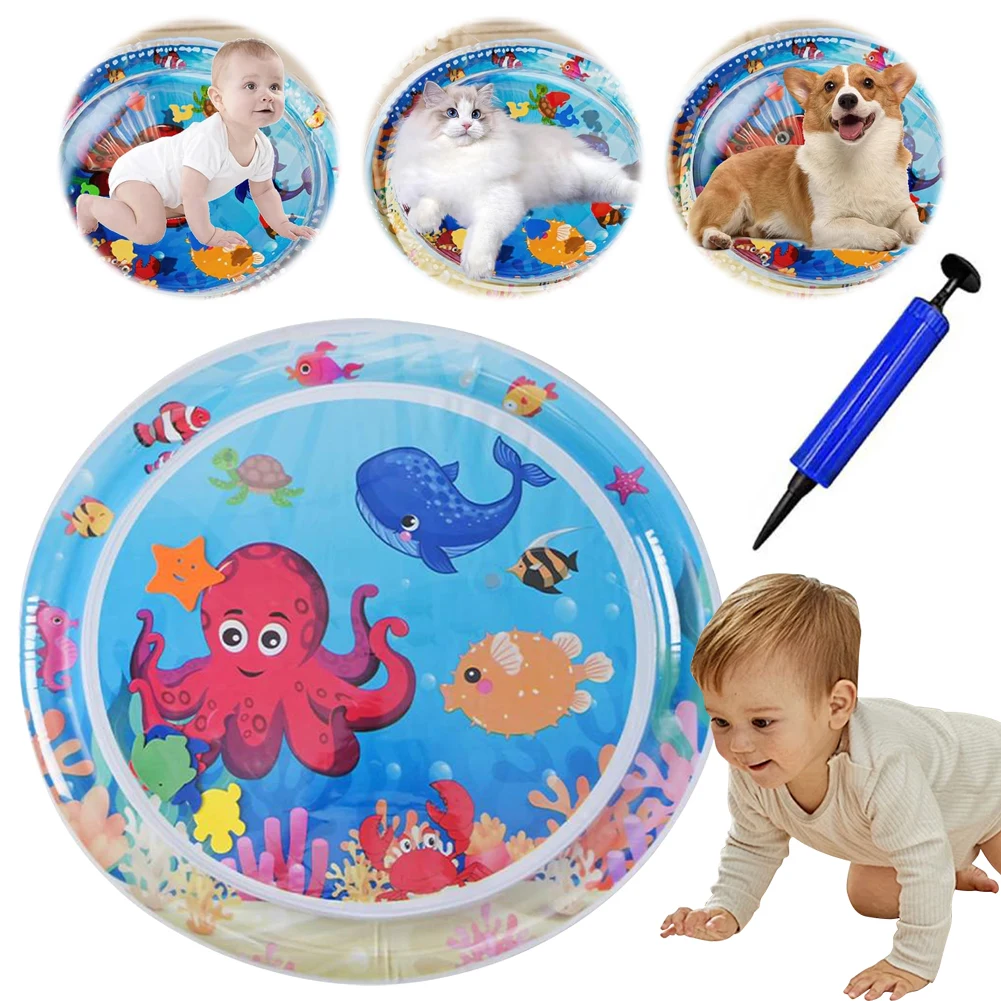 

Интерактивный сенсорный игровой коврик для кошек с водным датчиком, водный коврик-лежанка для домашних кошек