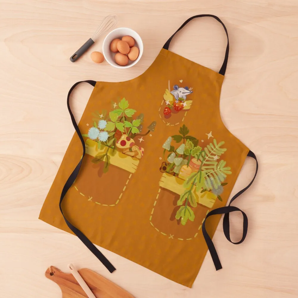 Possum Pocket Apron cute kitchen waiter apron