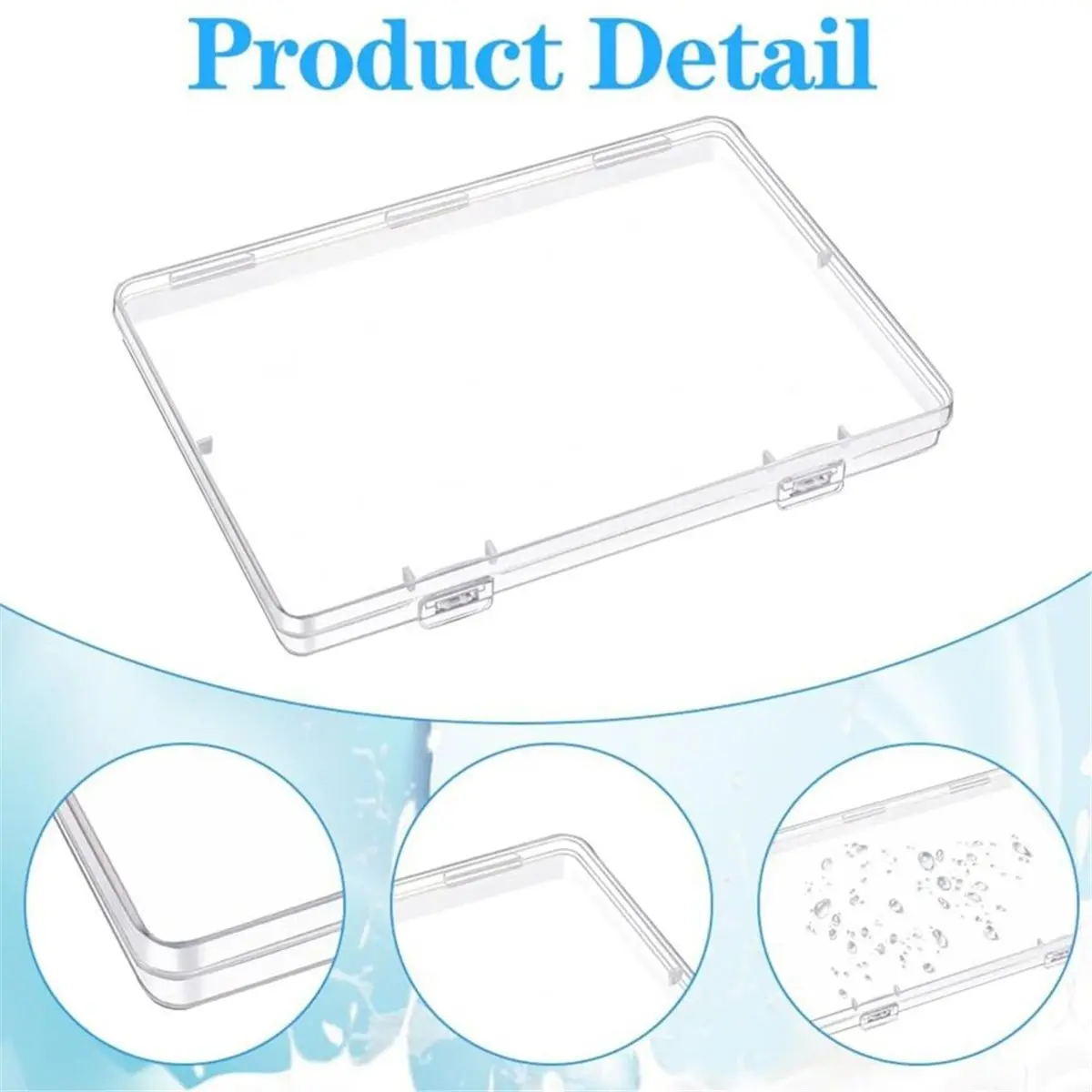 A47T 8 Pcs Clear Flat Breast Milk Freezer Storage Organizer, Space Saving Breastmilk Freezer Tray for Breastfeeding Bag