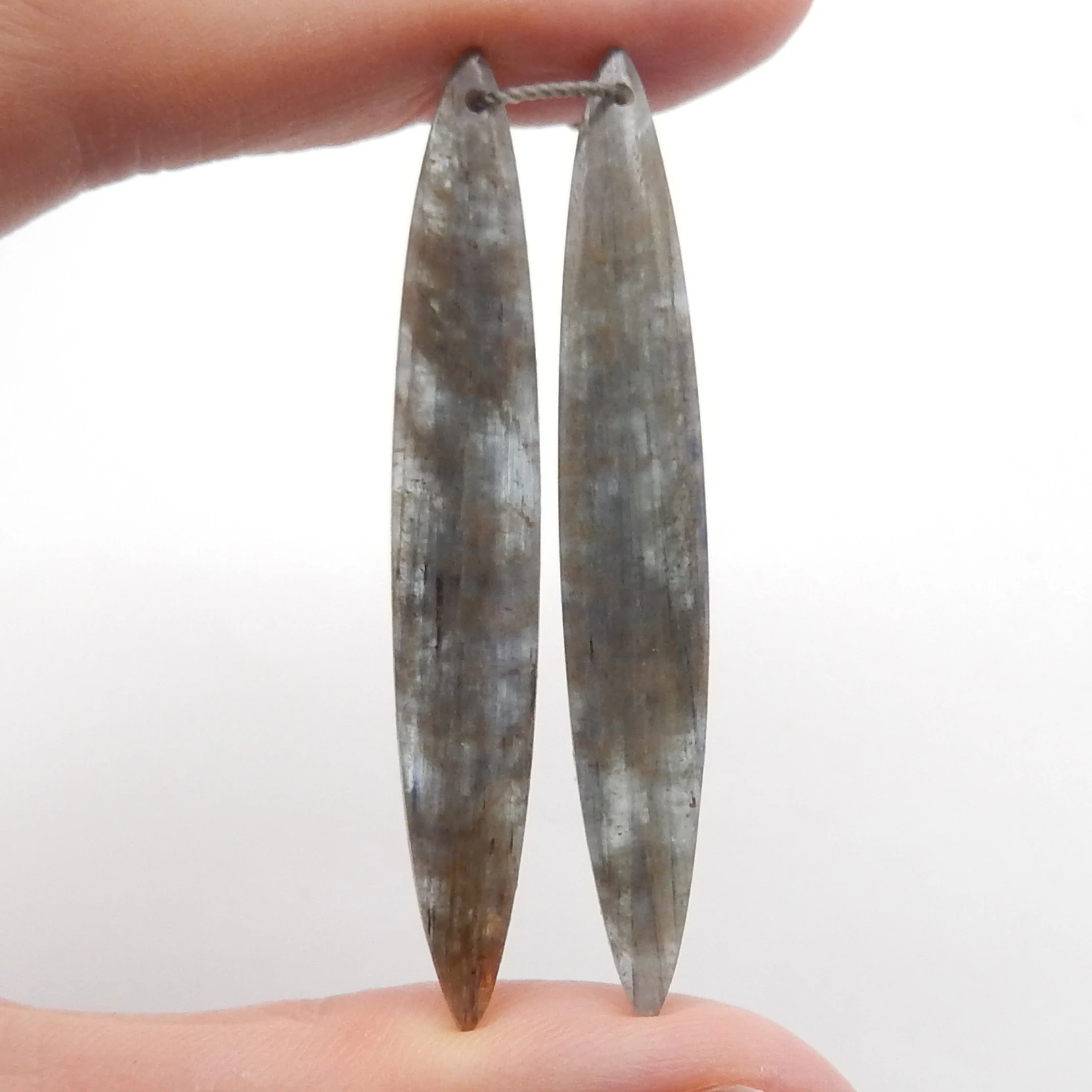 Natural Blue Kyanite Marquise Earring Beads Pair,Fashion Jewelry For Women Earrings Beads