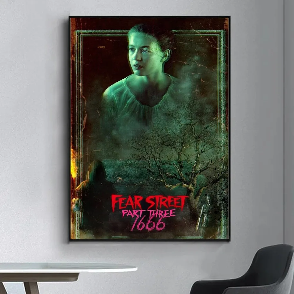 ملصق جزء شارع فاخر ، ملصق حائط لغرفة المعيشة ، بار ، لوحة زخرفية عتيقة ، الخوف #5