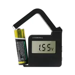 Universal Battery Checker Monitor Multiple Size Battery Tester for AA / AAA / C / 9V / 1.5V 18650 Button Cell Batteries