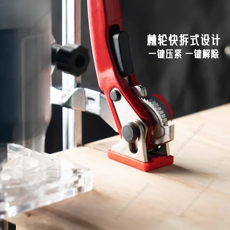 for Heavy Duty Forged F Clamp G Clamp Quick Release Welding Fixing Tool for Woodworking Projects Strong Grip Metal Frame