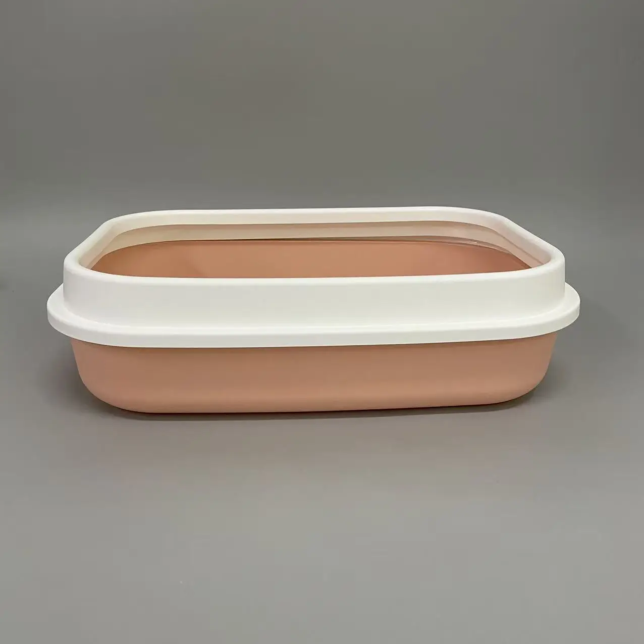 

EJerilhxX Розовый лоток для кошек, большой домашний лоток для кошек с высокими бортиками, товары для домашних животных для нескольких кошек, для использования в помещении, защита от запаха