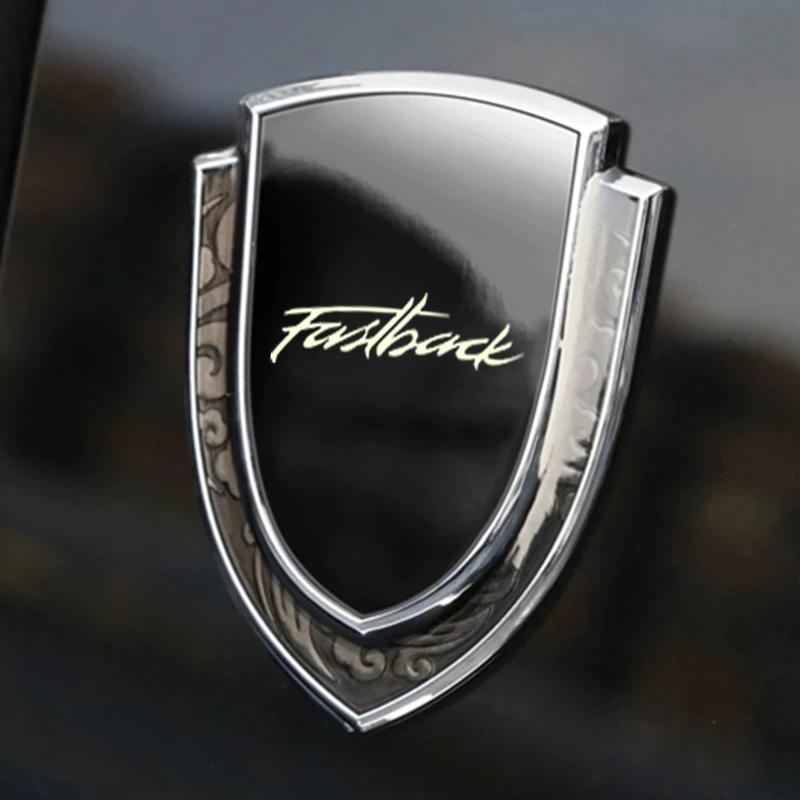 car stickers 3D metal accsesories auto accessory for Fiat fastback