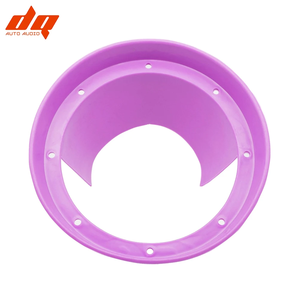 1Pair Car Refit 6.5 6 Inch Speaker Cover Auto Audio car Speakers Waterproof Shockproof Silicone Adapter Protection Pad Cover