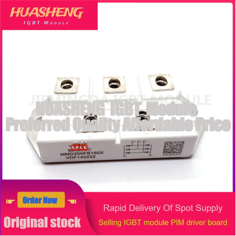 

MMD200FB160X MMD150FB160X MD100S18M5 NEW AND ORIGINAL POWER IGBT MODULE SPOT SUPPLY QUALITY ASSURANCE