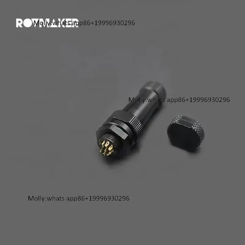 8 Core Waterproof Joint Connector Aviation Plug Watertight Connector for Underwater ROV