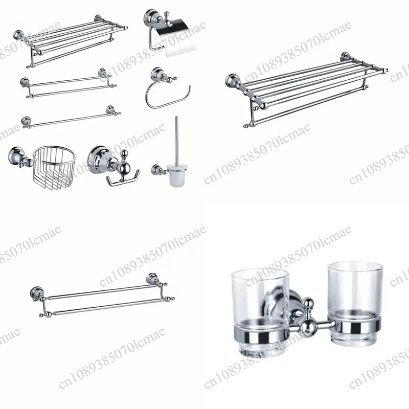 for American French Retro Double Bath Towel  Textured Storage Bathroom Accessories Factory Direct