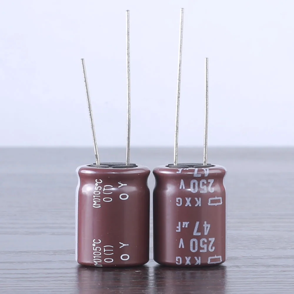 4pcs NCC Nippon Chemi-Con KXG 47mfd 250V 47UF electrolytic Capacitor 13*20mm105℃