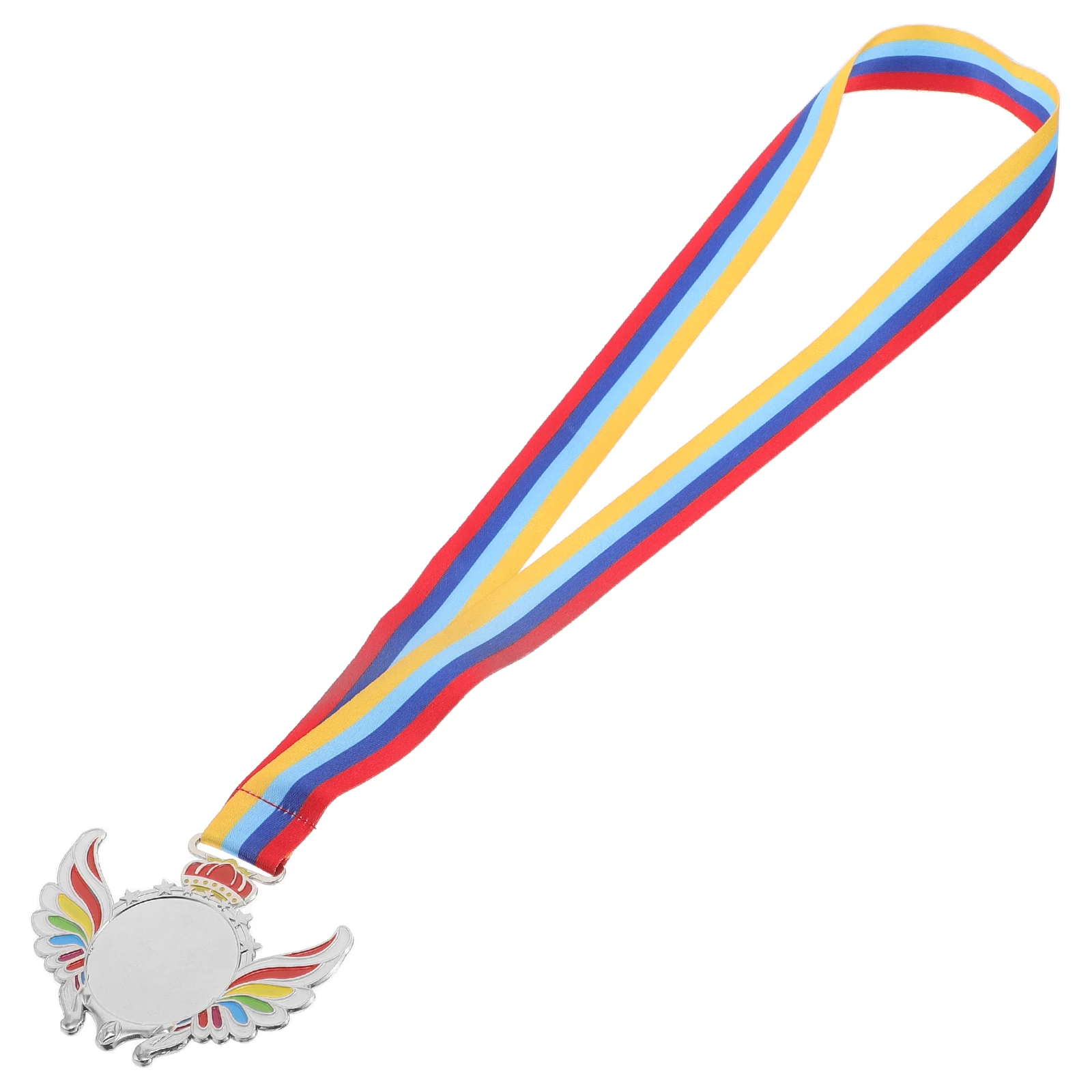 

Sports Medal Medals for Kids Classroom Students Award with Neck Ribbon Plastic Aldult Child