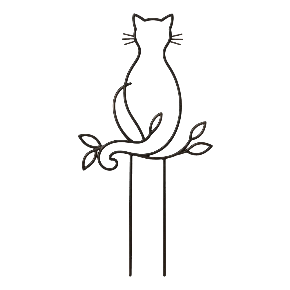 Hollow Out Butterfly Plant Stand Weather Resistance Strong Load Bearing Cat Plant Fixed Frame Reindeer Bird Plant Trellis