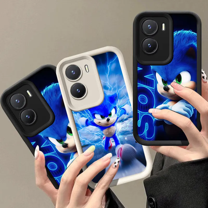 חמוד s-sonics ה-תיק טלפון עבור vivo v30 x80 x90 pro v29e v30e v40 y75 y78 5g y02 y17 y22 y7y27 y28 y35 y35