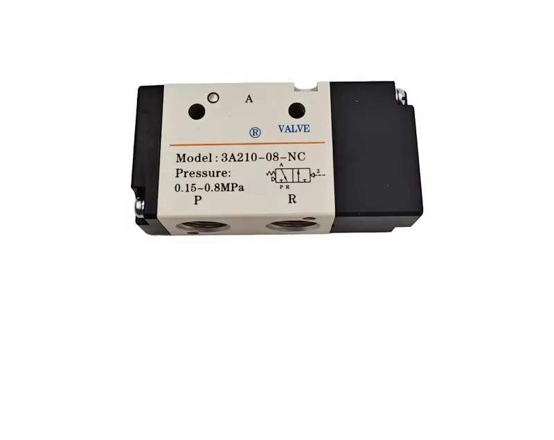3A210-08-NC New Original Air Control Valve Two-position Three-way Solenoid Valve Kingpin Pneumatic Components