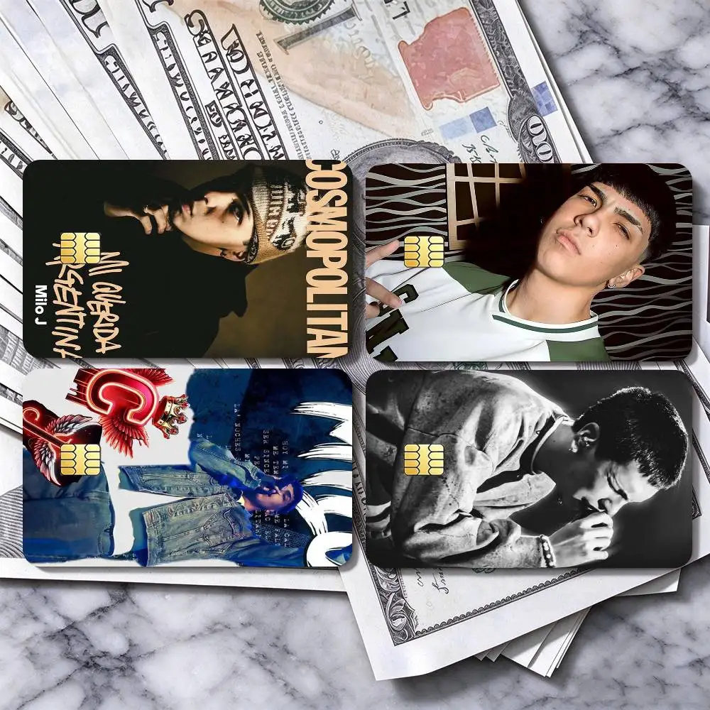 Argentine Rapper Milo J  Credit Card HD Stickers Easy to replace, change card style anytime as you like