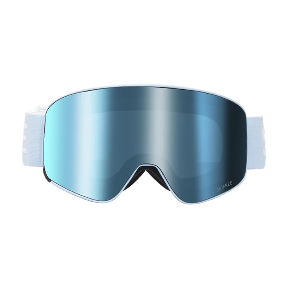 SKIFREE S2 ski goggles strong light protection lenses anti-ultraviolet and anti-snow blindness two-way exhaust system anti-fog