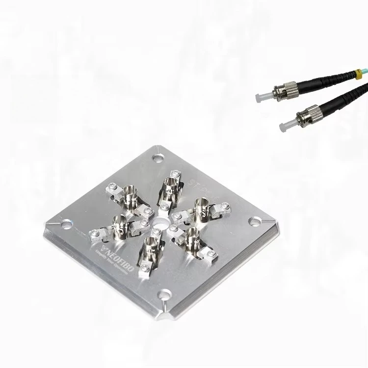 St-Pc-6 Fiber Optic Polishing Disc Custom Patch Cord Jig Holder Plate Fiber Optic Polishing Fixture