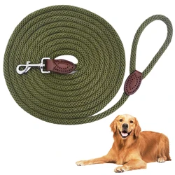 Long leash for a dog 2m 3m 5m 10m 15m 20m Long dog leash Long lead for Large Dog Recall Tracking big Dog leash Long