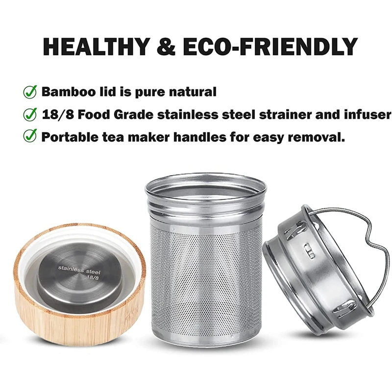 Tea Thermos With Infuser And Stainless Steel Tea Diffuser Tea Bottle