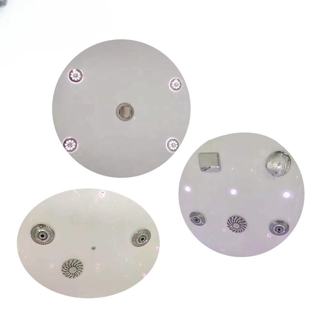 Newly come out pipeless baby spa tub 24 led light kids swimming