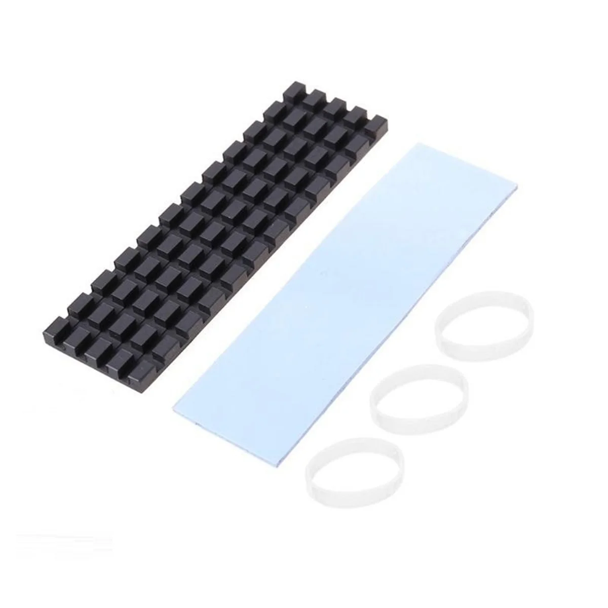 Pure Copper Graphene Heatsink M.2 NGFF 2280 PCI-E NVME SSD Heat Sink_N34R