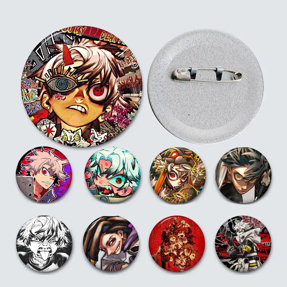 Anime Comic Gachiakuta Anime Button Pin Handmade Brooch for Clothes Cartoon Badge Backpack Decoration Jewelry Accessories