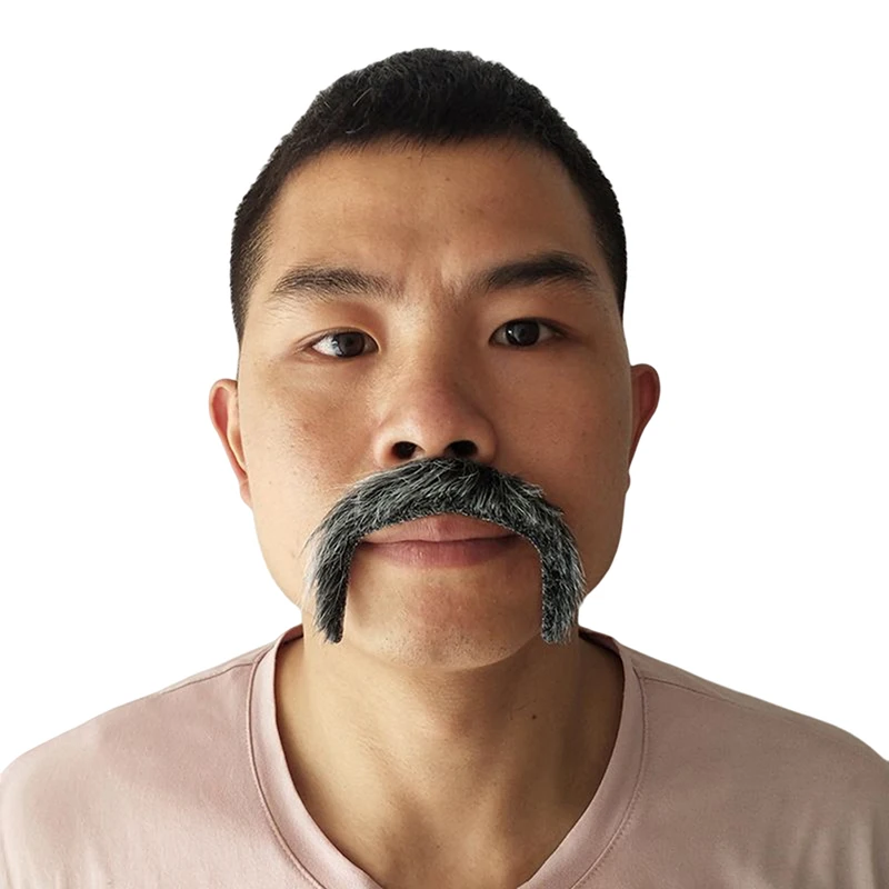 Disfraz divertido de bigote para fiesta de pirata, Cosplay, bigote falso, barba falsa para niños y adultos, decoración para fiesta de Halloween