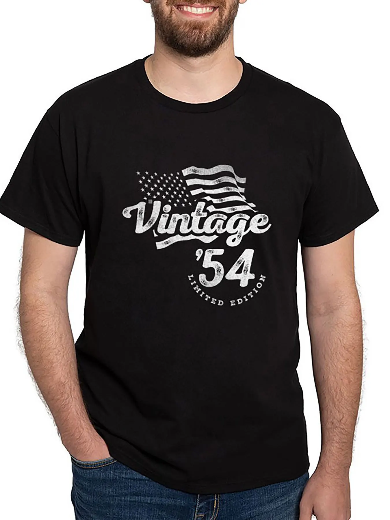 70th Birthday Vintage 1954 Gifts 70 Year Old 140247 funny Men’s Short Sleeve Graphic T-shirt Collection black