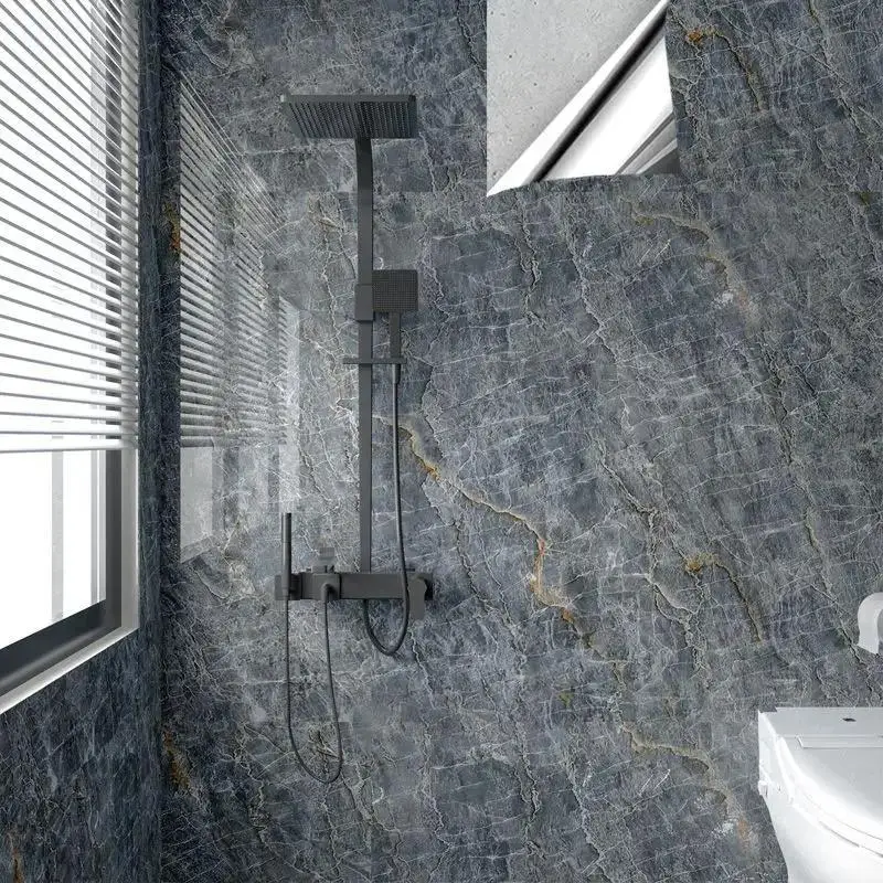Heat‑Resistant Marble Vinyl Wallpaper Roll Self‑Adhesive Sticker Waterproof Anti‑Oil Anti‑Mould for Kitchen Countertop Bathroom