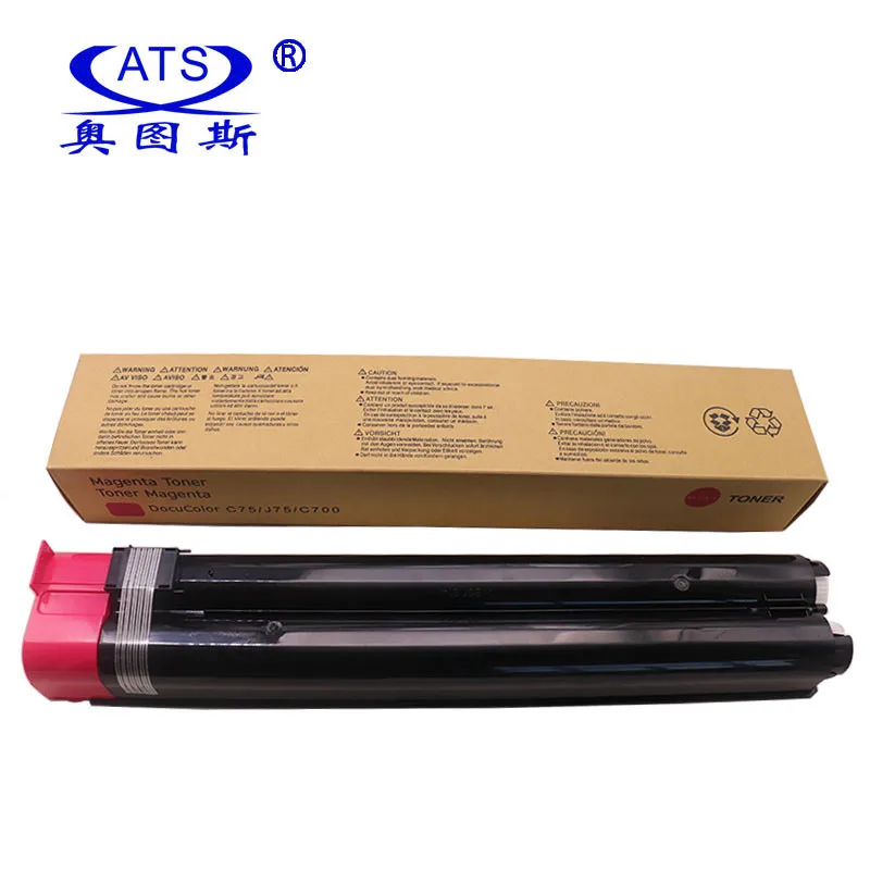 4PCS/Set TN CMYBK600g Toner Cartridge For Xerox DocuColor C75 J75 C700 Copier Spare Parts