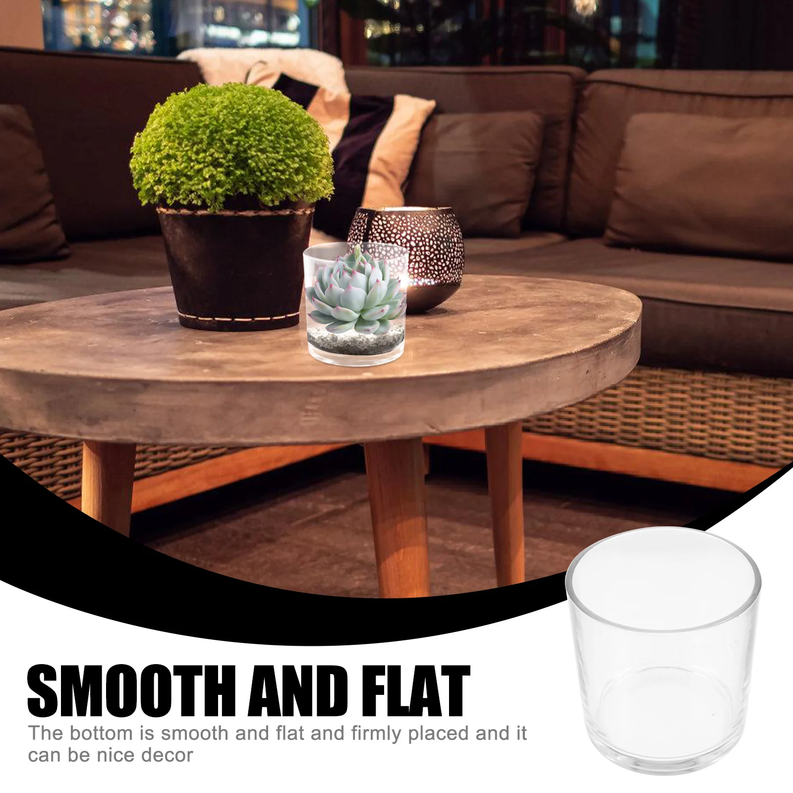 

Fish Tank Clear Glass Desktop Aquarium Betta Tank Goldfish Decorative Multi-Function Fish Supplies Office Supply