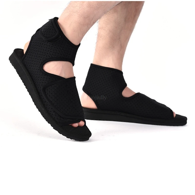 New ankle boots elastic diving cloth pressurized anti-leg sprain ankle protection ankle fixation ankle pain wear shoes diabetes